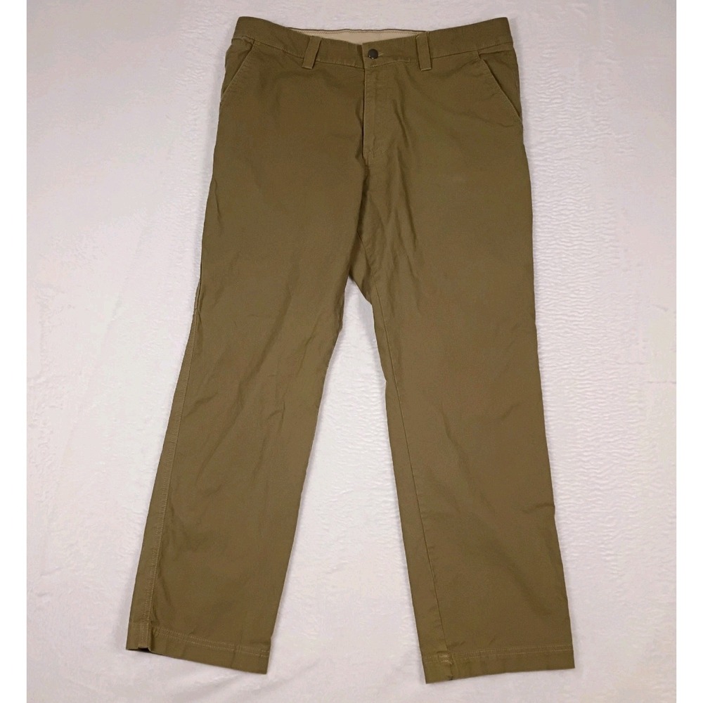 Columbia Sportswear Pants Men's 36x32 (38x31) Olive Cargo Deep Pockets‎ Cotton